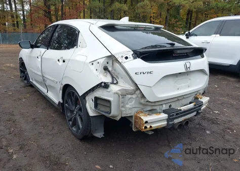 2017 Honda Civic Sport from USA, damaged, VIN SHHFK7G49HU219959